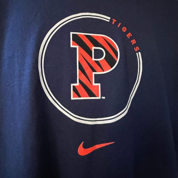 Nike Princeton Tigers Dri Fit Blue Women’s T-Shirt Lightweight Legend SS Size XL - Picture 1 of 10